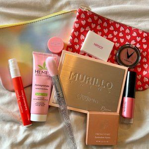 Ipsy Makeup Lot  Murillo Revlon Hipdot Hempz Nanette Lepore  Kosemtik Complex